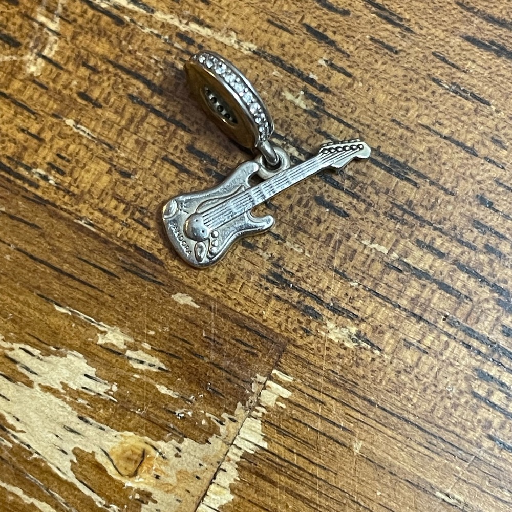 Guitar Pandora Charm